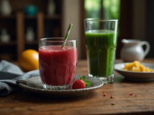 Suco detox de abacaxi com hortelã: refrescante e doce sem igual