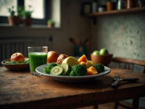 Suco Detox Verde Cremoso com Abacate e Kiwi