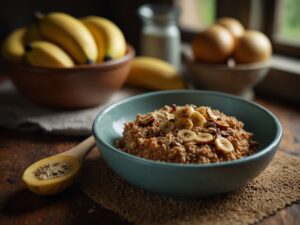 Receita Bolo Banana com Aveia e Canela: Delícia Saudável!